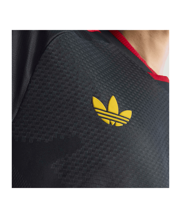 adidas JFF Jamaika Authentic Trikot Away WM 2026 Schwarz - schwarz