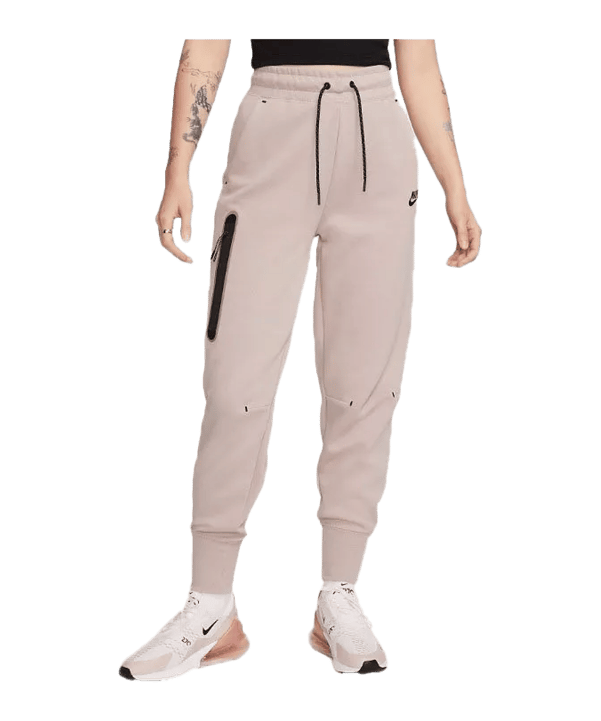 Nike Tech Fleece Jogginghose Damen Beige F272 - beige