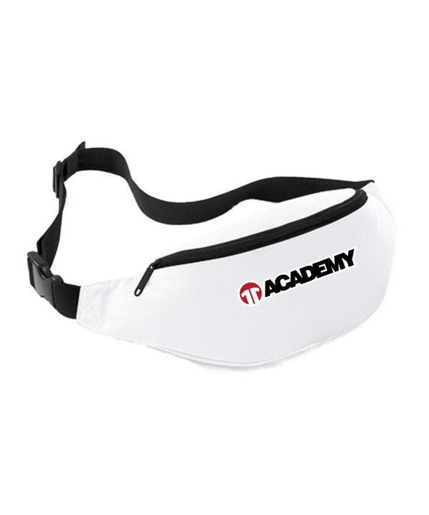 11ts Academy Beltbag Lettering Weiß - weiss