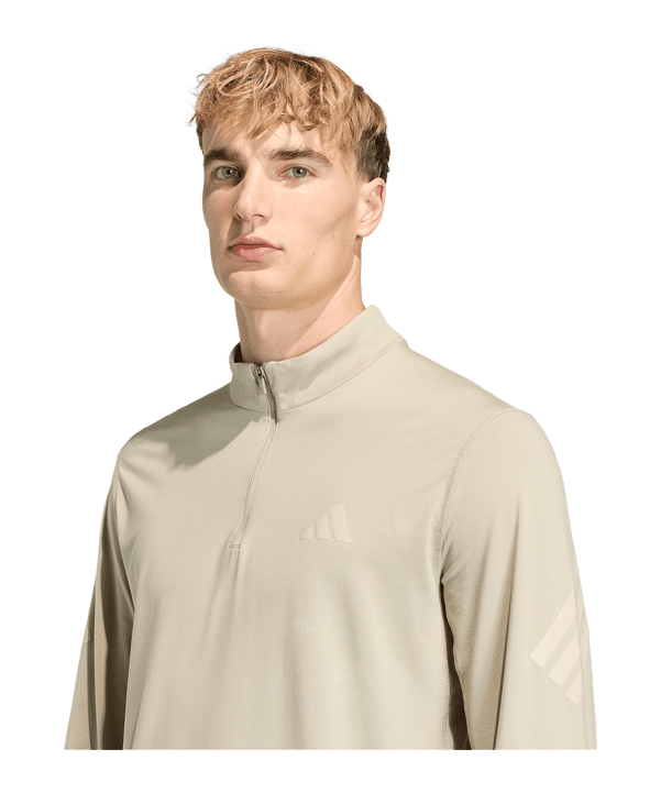 adidas adi365 Iconic 1/2 Zip Top Marrone - marrone