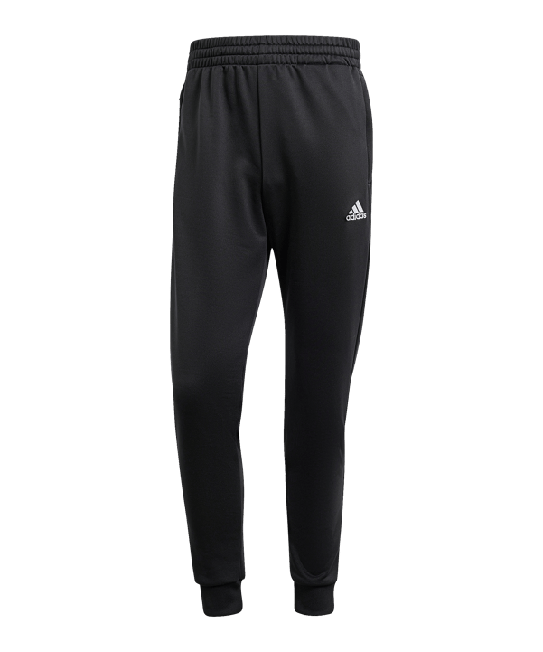 adidas Hooded Freizeitanzug Schwarz - schwarz