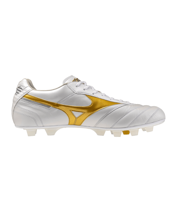 Mizuno Morelia II Elite FG Bright Gold Weiß F50 - weiss