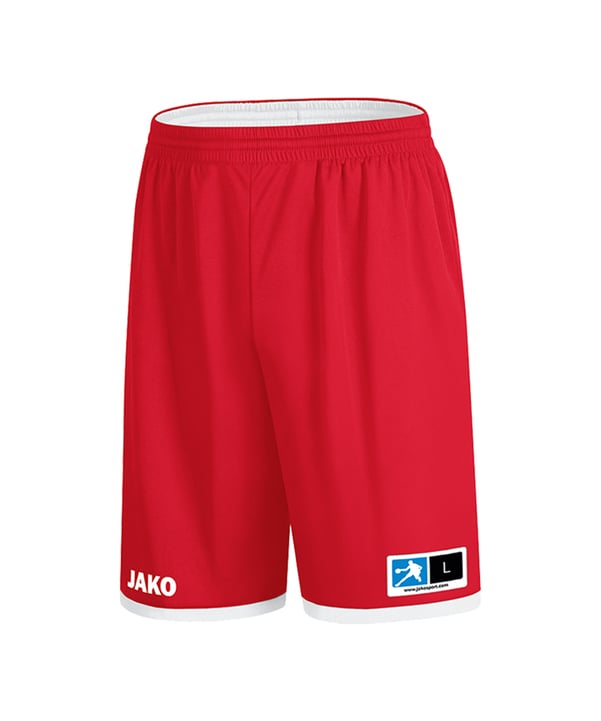 JAKO Change 2.0 Wendeshort Basketball Rot F01 - rot