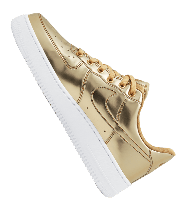 Nike Air Force 1 SP Sneaker Damen Gold F700 - gold