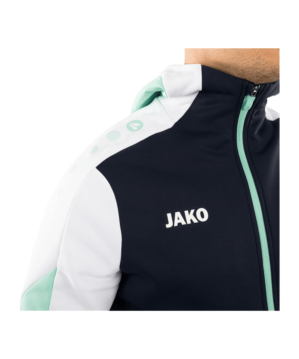 JAKO Dynamic Kapuzenjacke Blau F915 - blau
