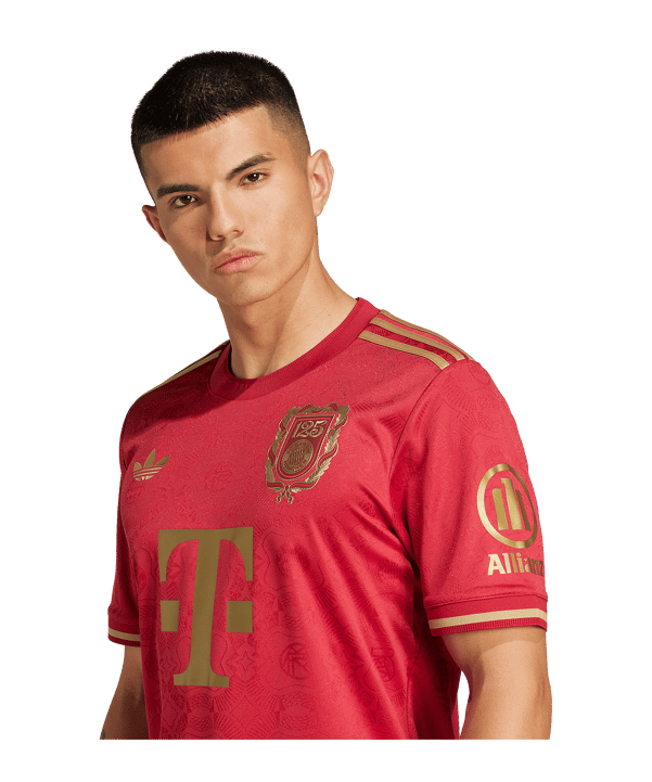 adidas Originals FC Bayern München 125th Anniversary Trikot Rot - rot