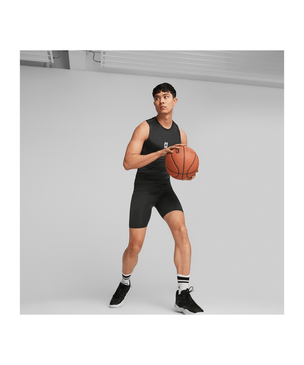 PUMA Hoops Team Baselayer Tanktop F01 - schwarz