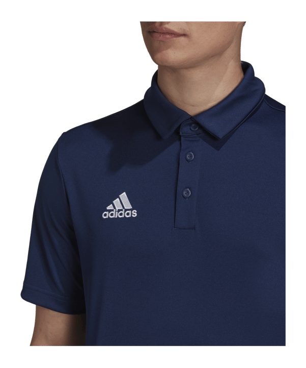 adidas Entrada 22 Poloshirt Blau - blau