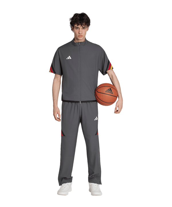 adidas DBB Deutschland Warm Up Hose Grau - grau