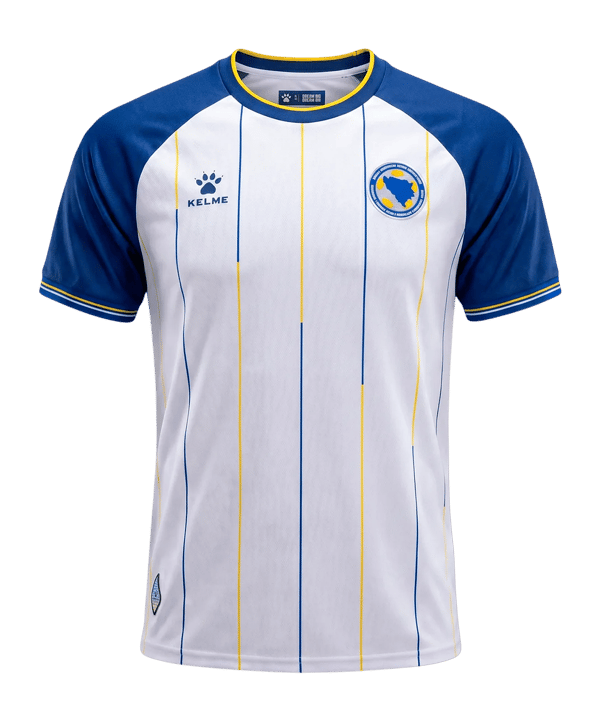 Kelme BIH Bosnien Herzegowina Replica Trikot Away WM 2026 Weiß