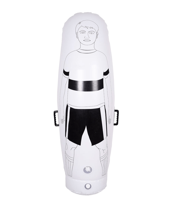 Cawila Air Dummy 185cm | aufblasbarer Freistoßdummy und Torwartdummy - weiss