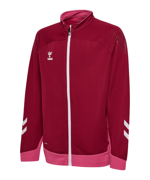 Hummel hmlLEAD Poly Trainingsjacke Kids Rot F3584 - rot