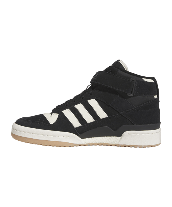 adidas Originals Forum Mid Schwarz Weiss - schwarz