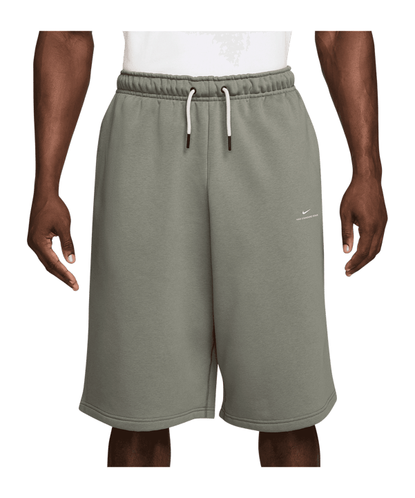 Nike Fleece Side 14In Short Grün F059 - gruen