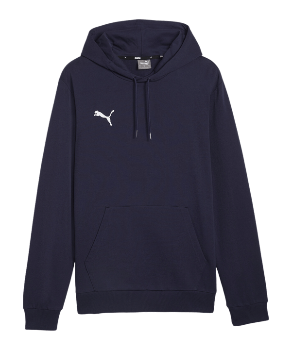 PUMA teamGOAL Casuals Hoody Blau F06 - dunkelblau