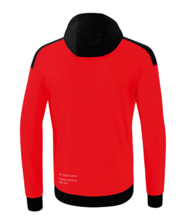 Erima Change by Kapuzenjacke Kids Rot Schwarz - rot