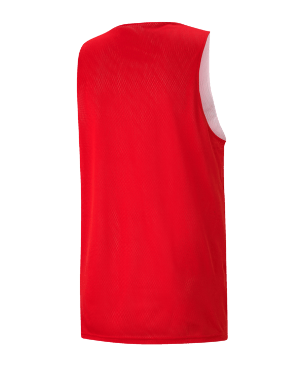PUMA Basketball Training Trikot Rot Weiss F03 - rot