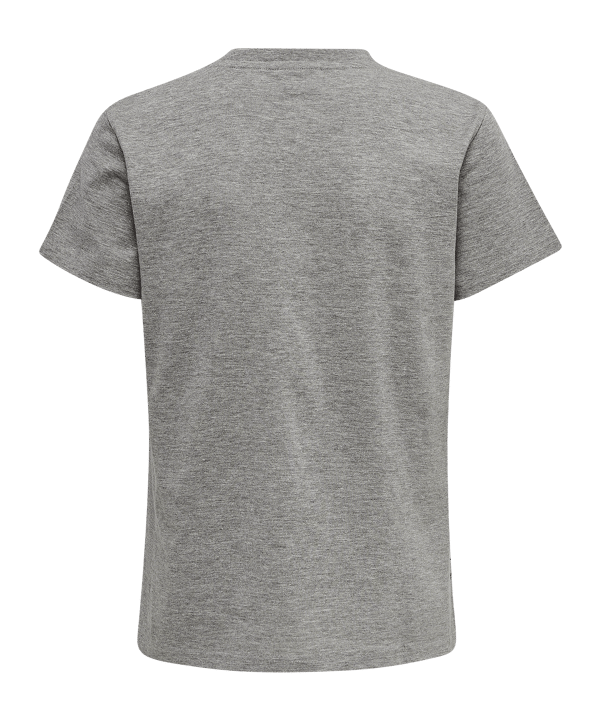 Hummel Move Grid T-Shirt Kids Grau F2006 - grau