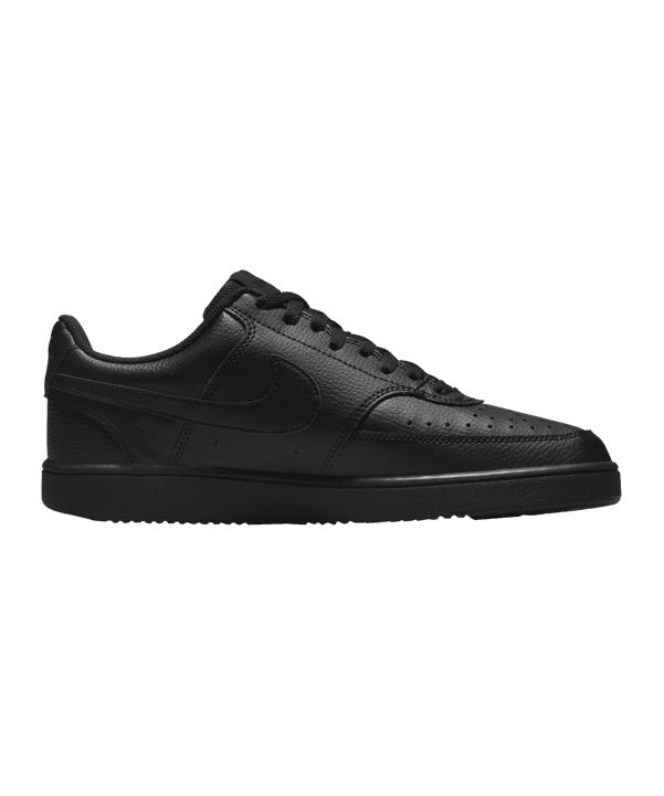 Nike Court Vision Low Next Nature Sneaker Schwarz F002 - schwarz