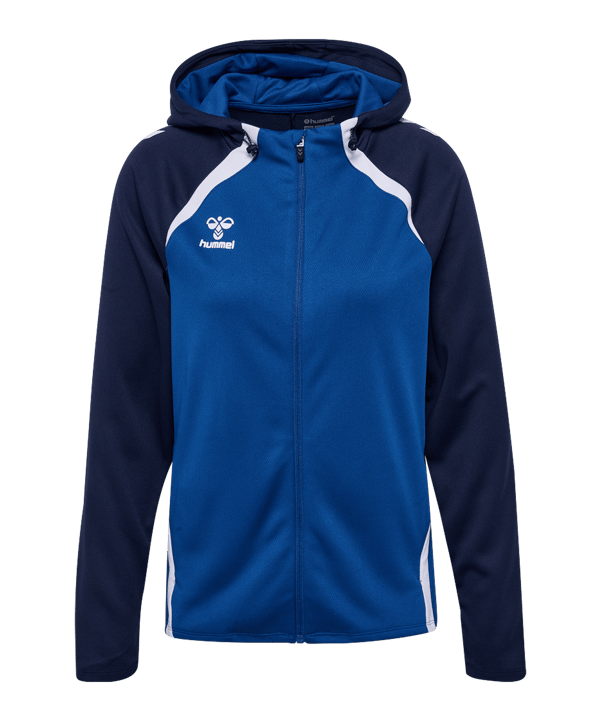 Hummel Lead 2.0 Kapuzenjacke Damen Blau F8607 - blau