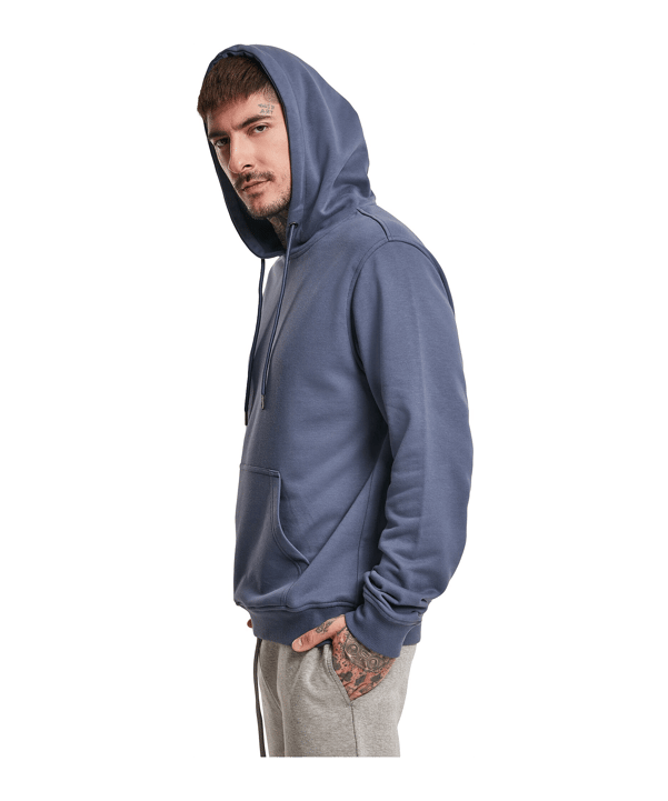 Urban Classic Basic Terry Hoody Blau - blau