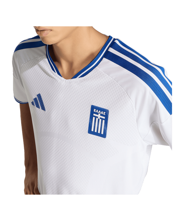 adidas EPO Griechenland Authentic Trikot Home 2026 Weiß - weiss