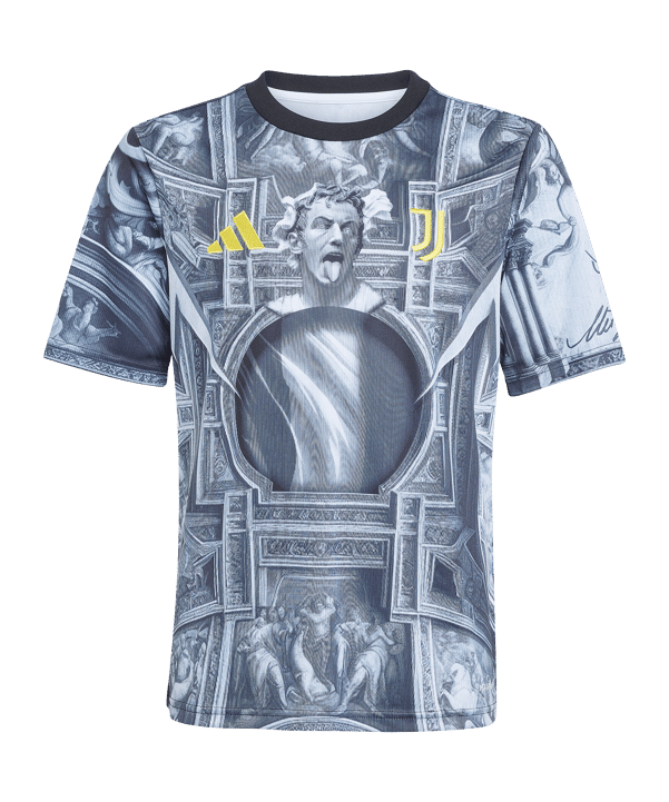adidas Juventus Turin Prematch T-Shirt 2025/2026 Kids Schwarz - schwarz