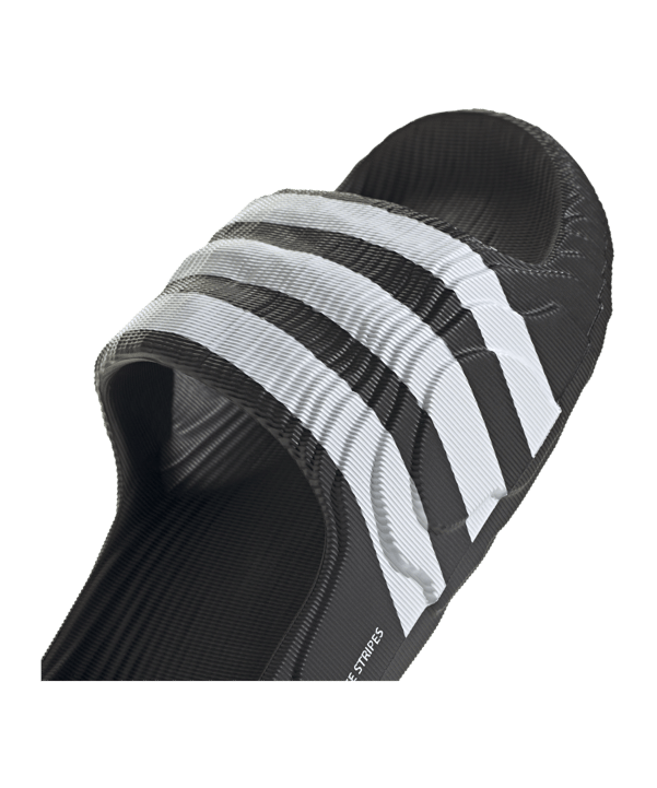 adidas Originals Adilette 22 Badelatsche Weiss - schwarz