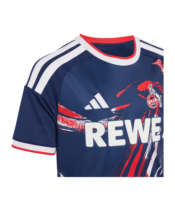 adidas 1. FC Köln Maillot 3rd 2026/2027 Bleu - bleu