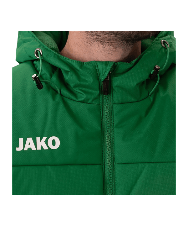 JAKO Giacca con cappuccio verde C200 - verde