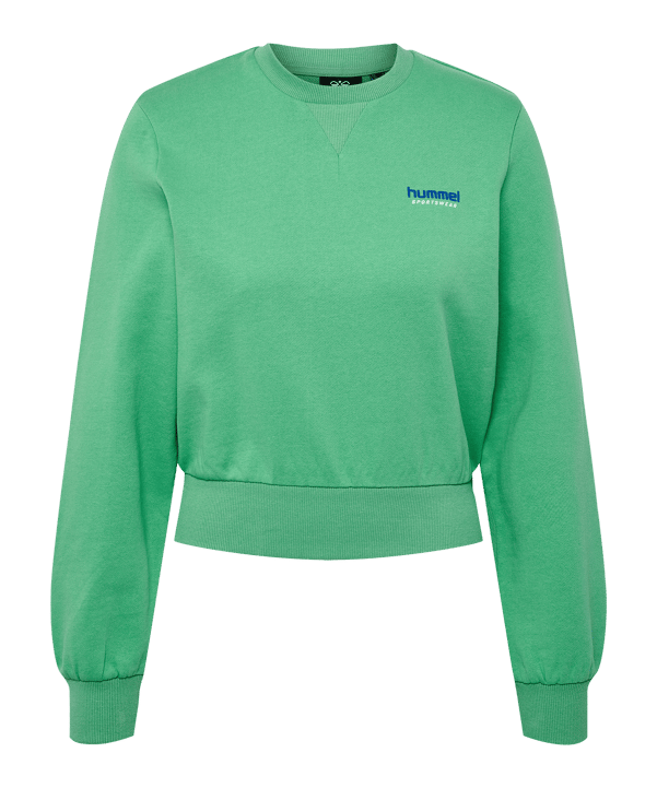 Hummel Lgc Shai Short Sweatshirt Damen Grün F6109 - gruen