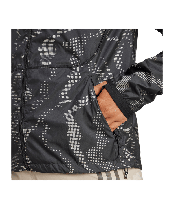 adidas Ult Prem Jacke Damen Schwarz - schwarz