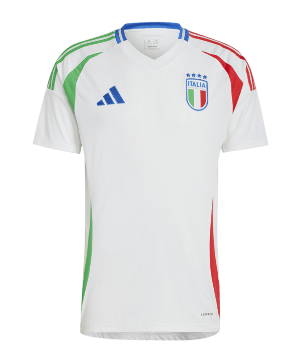 adidas Italien Trikot Away EM 2024 Weiss - weiss