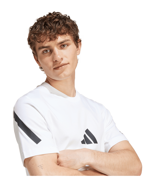 adidas Z.N.E. T-Shirt Weiss - weiss