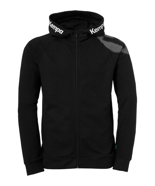 Kempa Core 26 Kapuzenjacke Kids Schwarz F01 - schwarz