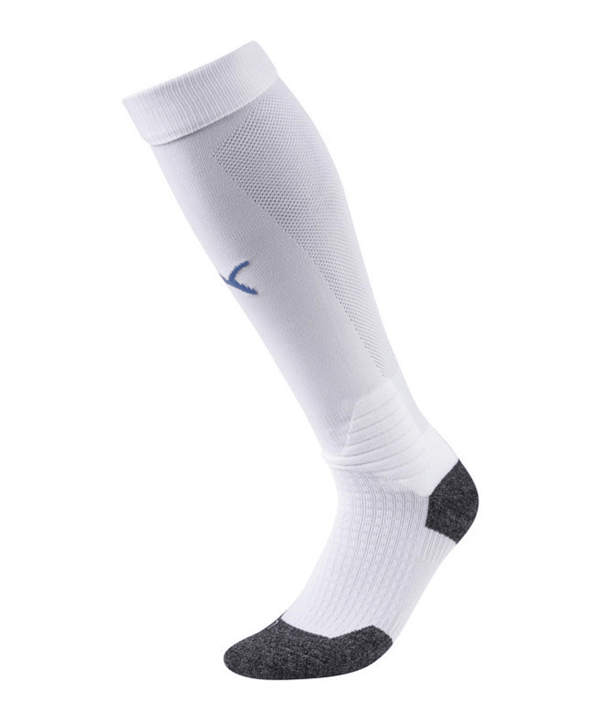 PUMA LIGA Socks Stutzenstrumpf Weiss Blau F12 - weiss