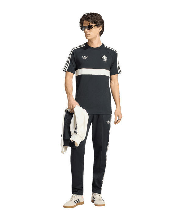 adidas Originals FC Juventus Turin T-Shirt Noir - noir