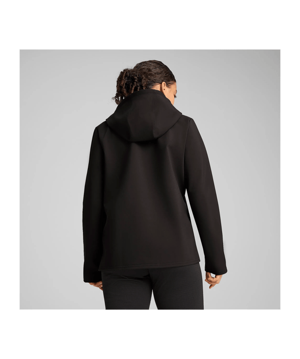 PUMA TeamAdditions Softshelljacke Damen Schwarz F03 - schwarz
