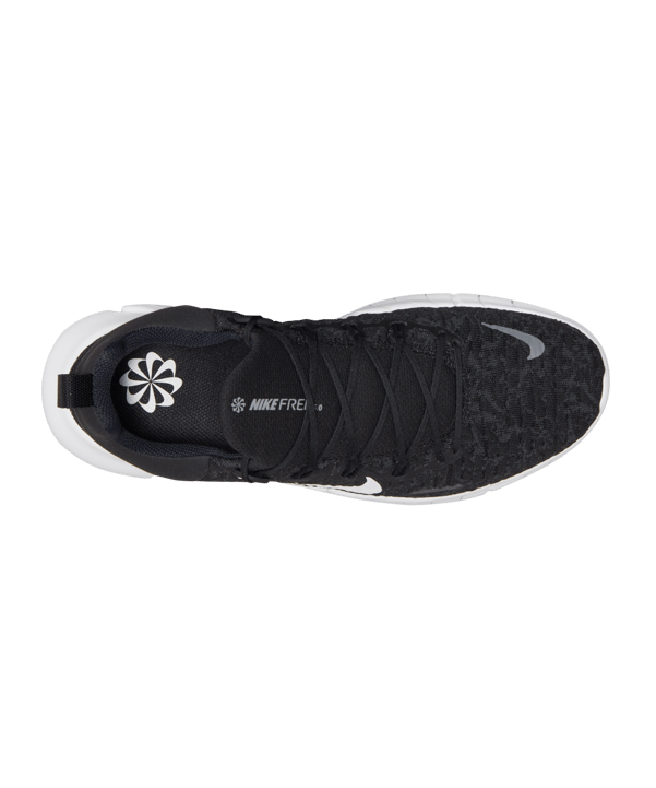 Nike Free 5.0 Running Schwarz Weiss F001 - schwarz