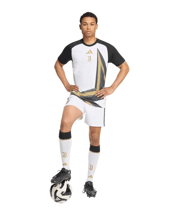 adidas Juventus Turin Pre-Match Trikot 2026/2027 Weiß - weiss