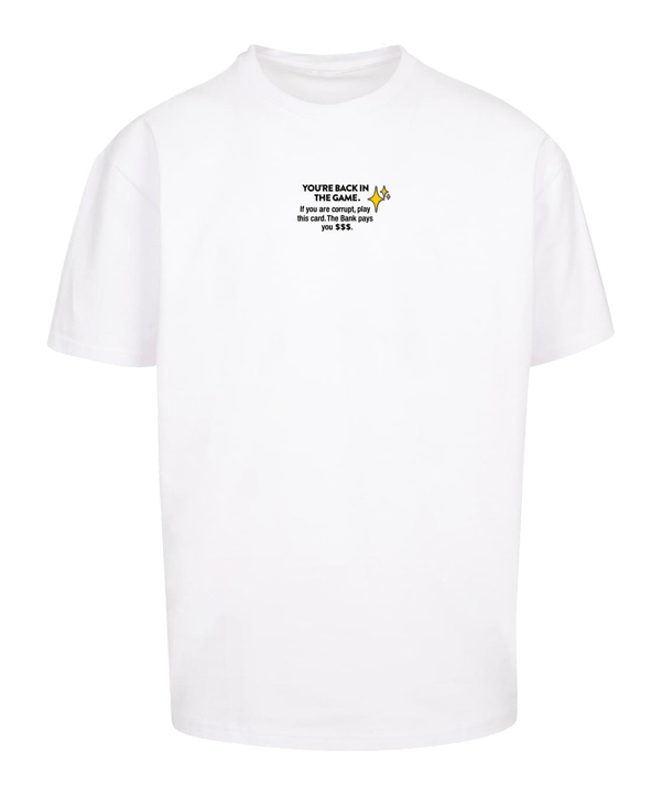 Mister Tee Intepol Oversized T-Shirt Weiß - weiss