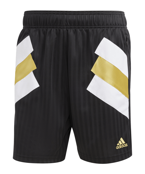 adidas Juventus Turin Icon Short Schwarz - schwarz