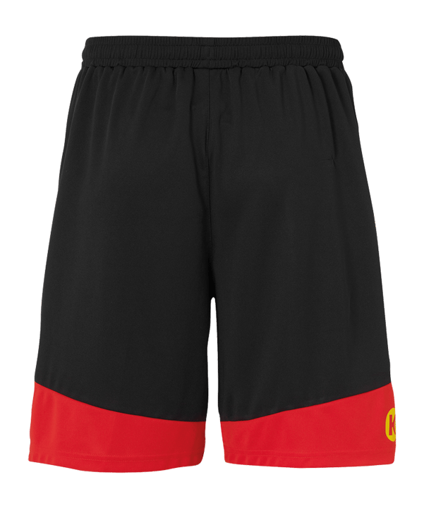 Kempa Ekotion 2.0 Korte Broek Zwart Rood Geel F09 - zwart