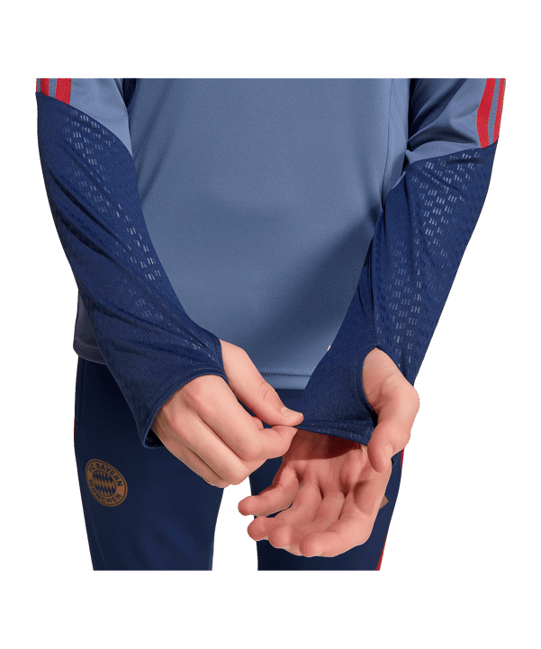 adidas FC Bayern München Sweatshirt Kids Blau - blau
