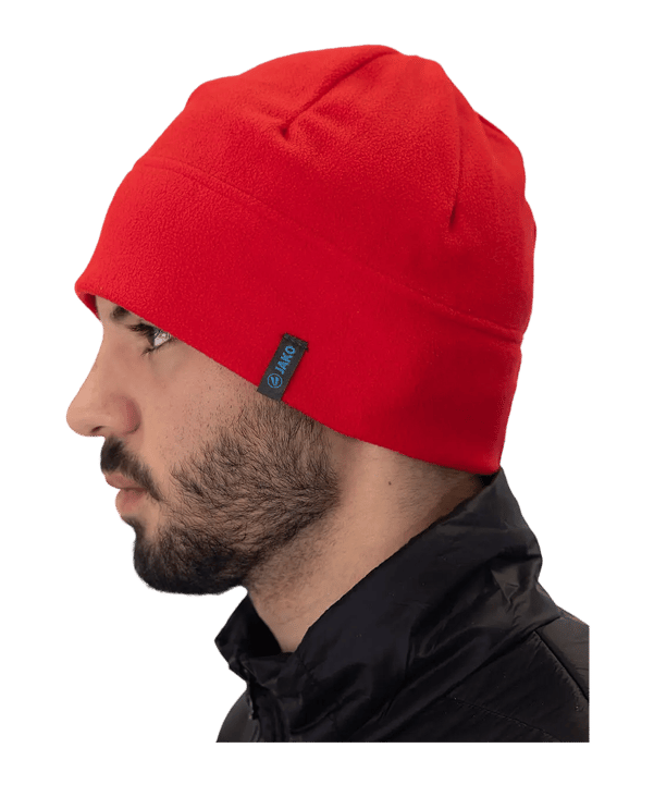 JAKO Fleecemuetze Cappello Rosso C01 - rosso