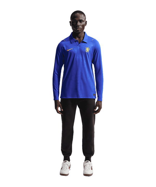 Nike FC Chelsea London Trikot Langarm Home 2026/2027 Blau F453 - blau