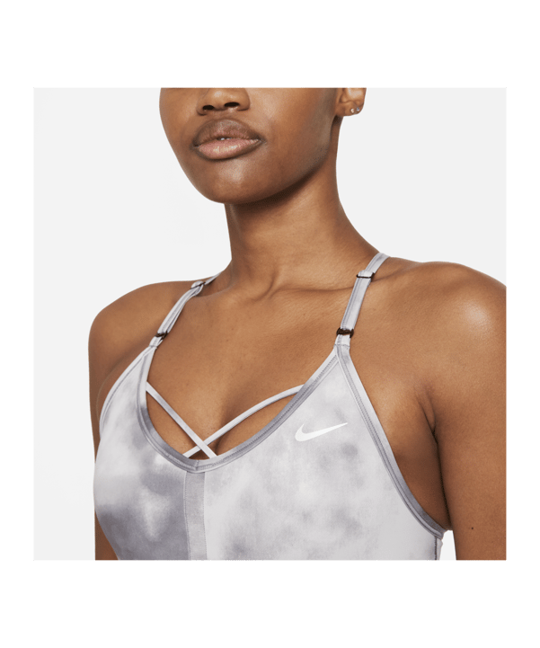Nike Indy Icon Clash Sport-BH Damen Grau F084 - grau