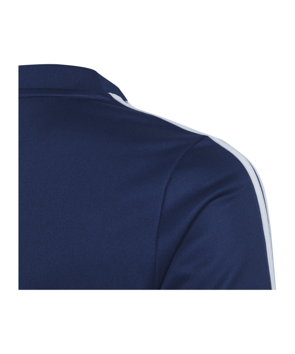 adidas Tiro 23 Club Trainingsjacke Kids Blau Weiss - blau
