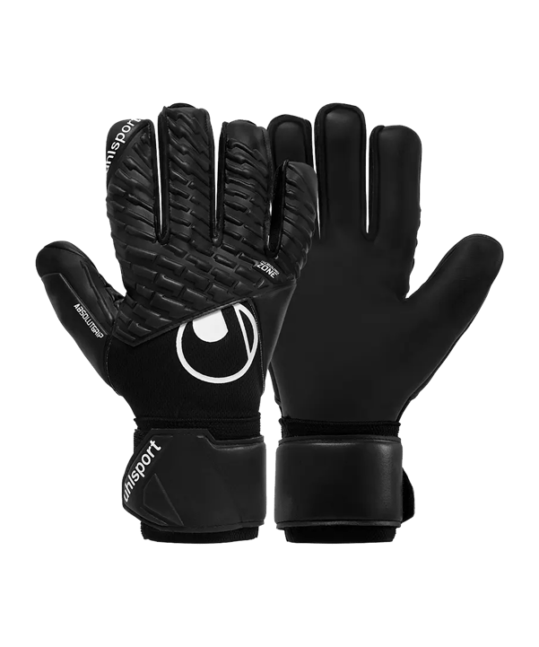 uhlsport FM Comfort Absolutgrip Gants de gardien de but Noir C01 - noir