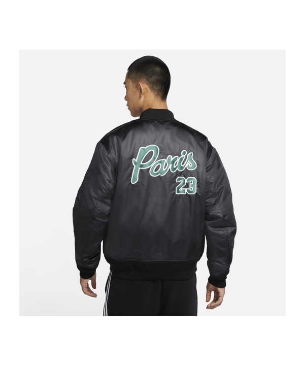 Jordan X PSG MA-1 Jacke Schwarz F010 - schwarz